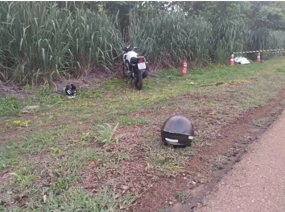 Imagem de compartilhamento para o artigo Jovem perde controle de motocicleta, cai e morre próximo de Coxim da MS Todo dia